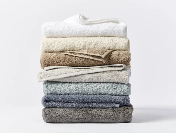 Coyuchi 6 Piece Organic Cloud Loom Towel Set, Fog