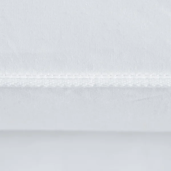 2 Pack Feather Down Pillows Cotton Cover Medium Firm - White - King