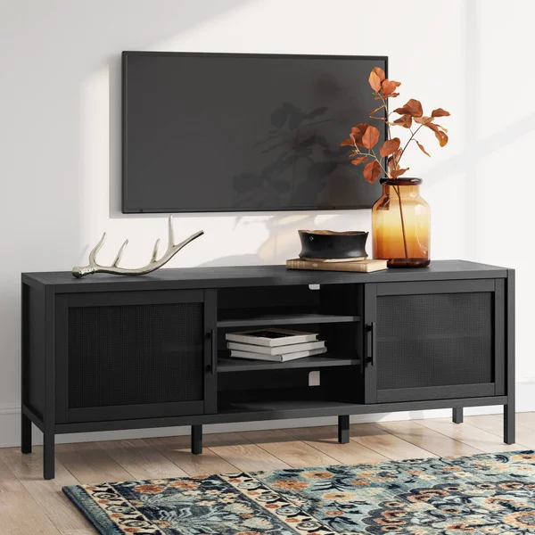 Warwick Storage TV Stand for TVs Up to 69x22 Black - Threshold