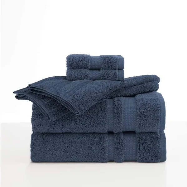 Martex 6 Piece Supima Luxe Towel Set, Celadon