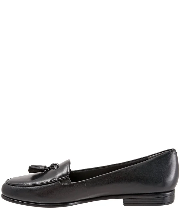 Trotters Leana - Women's Loafer Navy Tan - 7.5 Medium