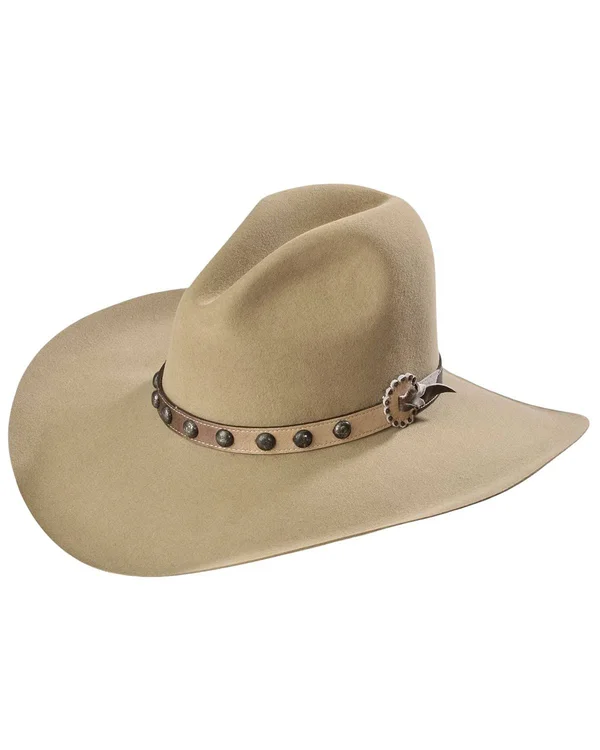 Stetson 69 Broken Bow 4X Buffalo Fur Hat - Chocolate