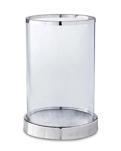 Disc Hurricane, X-Large, Nickel, Williams Sonoma - Candle Holders - Home Decor