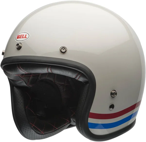 Bell Custom 500 DLX Stripes Helmet (pearl White)