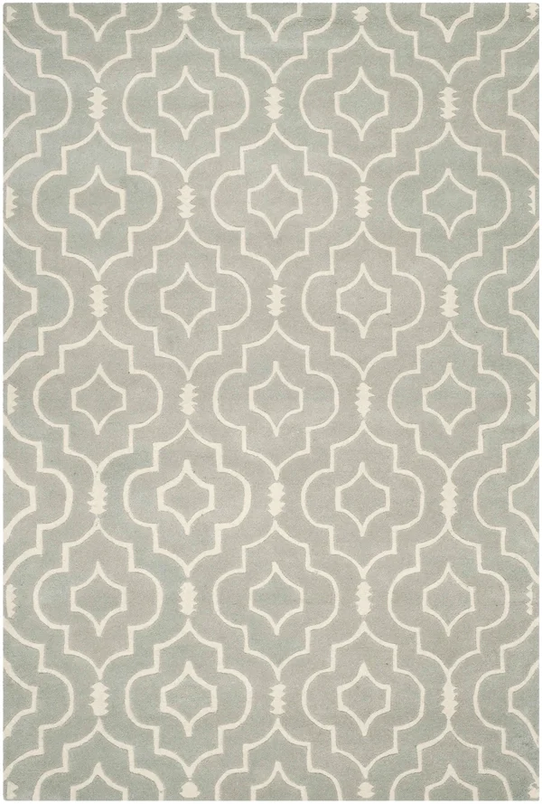 Safavieh 3& x 5& Chatham CHT736E Grey, Ivory Rug