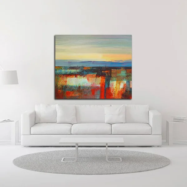 15x22 x 18x22 Early Morning Light-Wadsworth Moor by Kate Boyce Print on Canvas