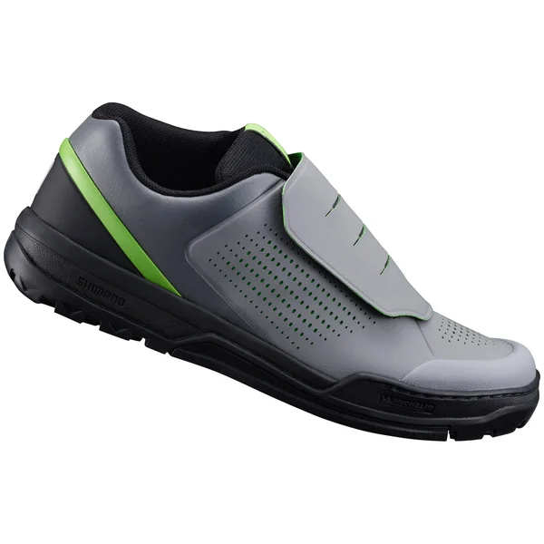 Shimano Gr9 (gr900) Flat Pedal Mtb Shoes Grey - Green Size 47