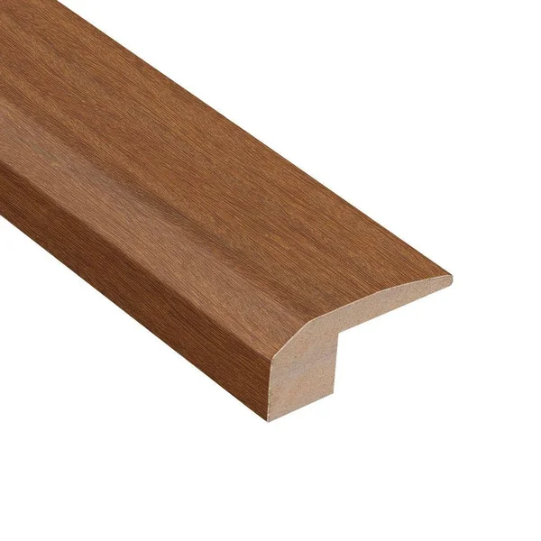 Home Legend Matte Cumaru Tropic 1/2 in. Thick x 2-1/8 in. Wide x 78 in. Length Carpet Reducer Molding - Medium Brown
