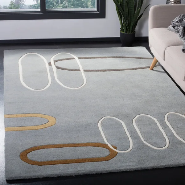 Safavieh Soho SOH801B 3&6x22 x 5&6x22 Blue, Multi Area Rug