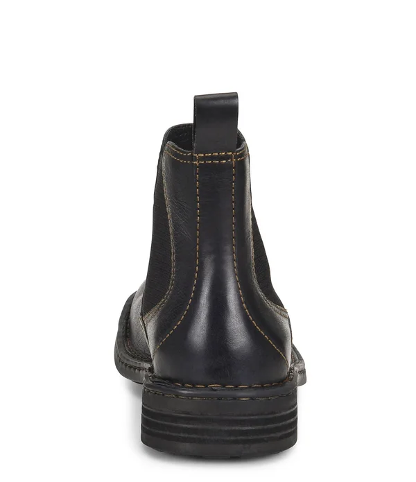 Born Men's Hemlock Leather Chelsea Boots, Mens, 15M, Brown
