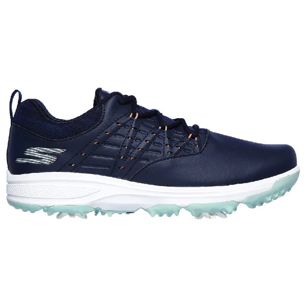 Skechers Women's Go Golf Pro V.2 Navy/Turquoise 8.0