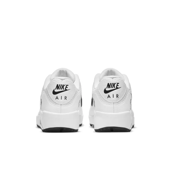 Nike Air Max 90 G Spikeless Golf Shoes Size 10.5, White/Black