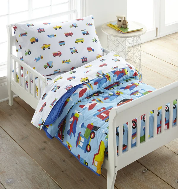 Olive Kids - Trains - Planes, Trucks Sheet Set Twin