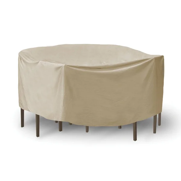 PCI 1349 Round Gray Table & Chair Combo Cover (108x22Dia x 30x22H)