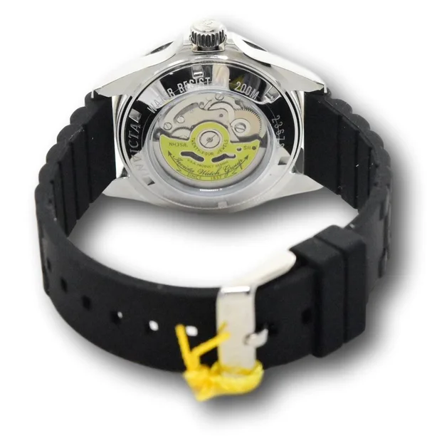 Invicta Men's 23678 &Pro Diver& Automatic Black Silicone Watch