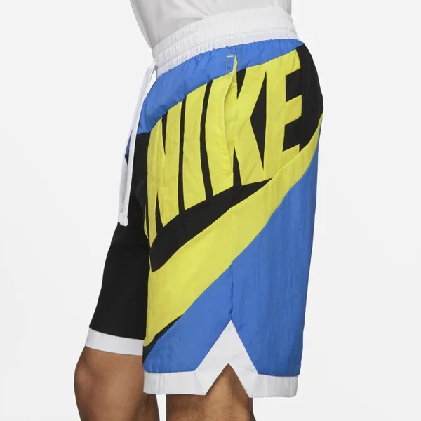 Nike Men's Dri-Fit Throwback Futura Basketball Shorts, XXL, Blue