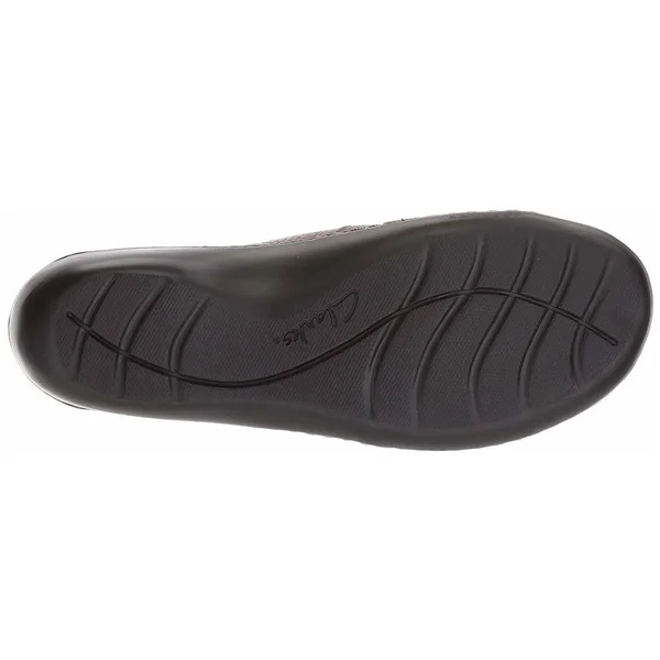 Clarks Ashland Lane Q Women's Shoes, 9 Wide, Burgundy