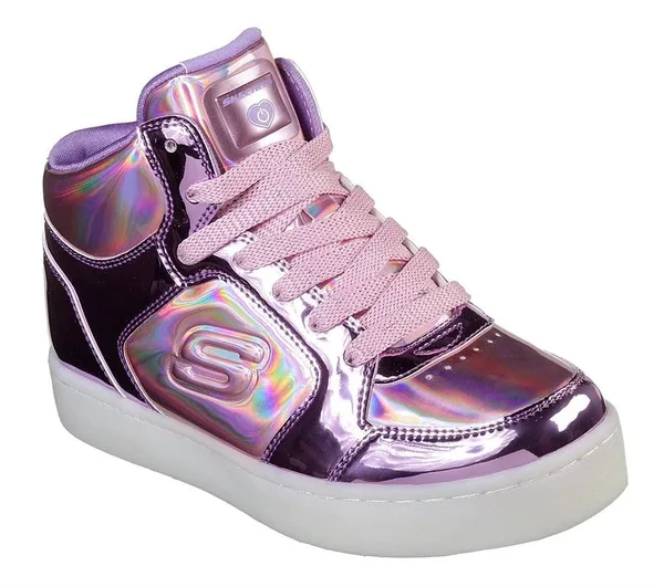 Skechers Girls& S Lights: Energy Lights - Shiny Bright Sneakers Pink 5.0L