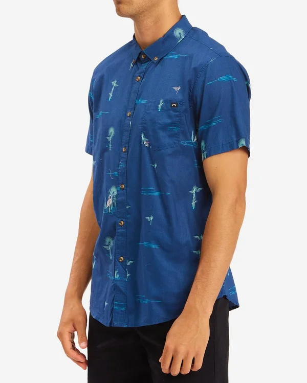 Billabong Sundays Mini SS - Denim, X-Large