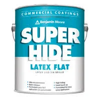 Super Hide Interior Latex Paint - Flat 282 5 Gallon, 028201-005