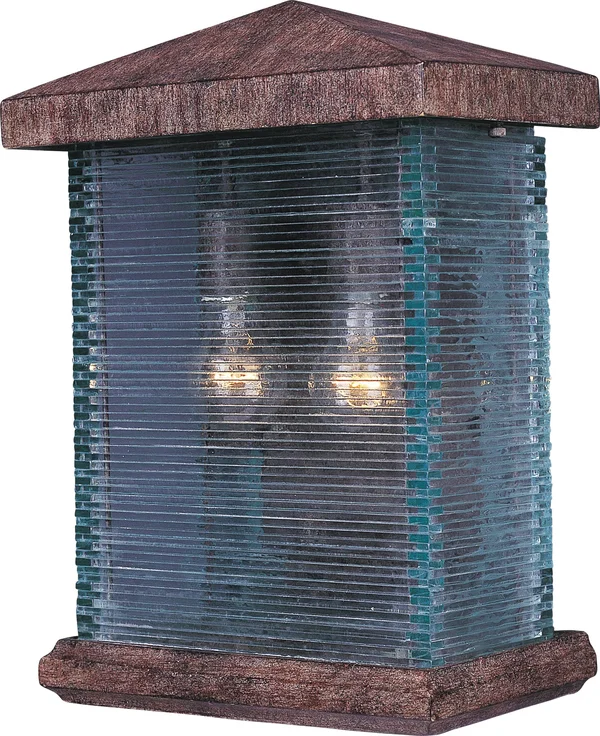 Maxim Lighting 48734CLET Triumph VX Outdoor Wall Light, Earth Tone