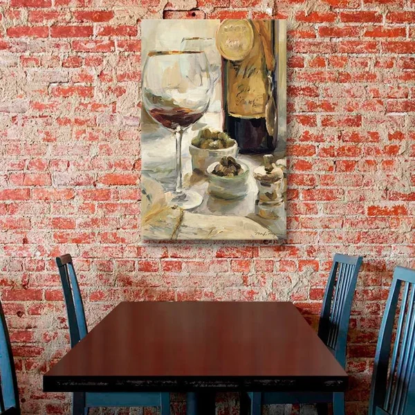 ArtWall Marilyn Hageman&s Award Winning Wine 1, Gallery Wrapped Canvas - 18 x 24