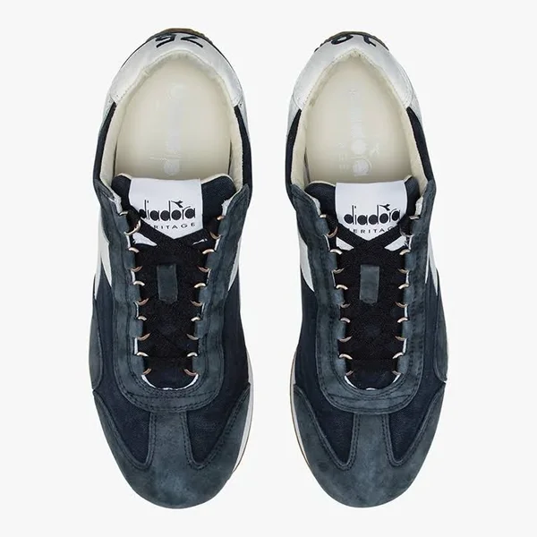 Diadora Equipe H Canvas Stone Wash Blue