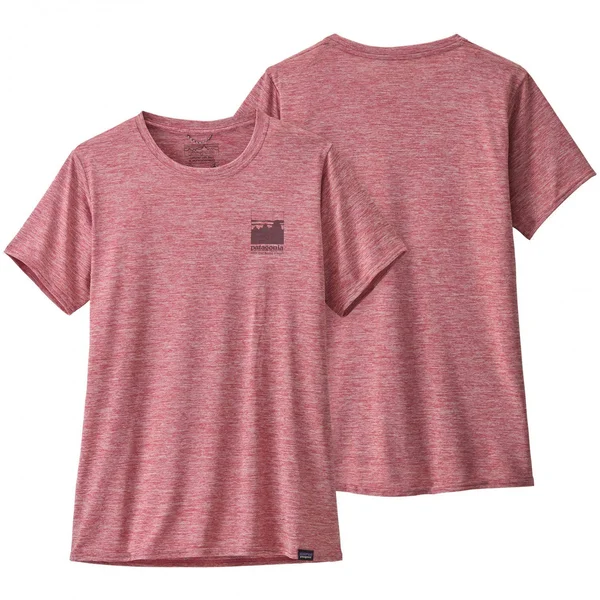 Patagonia Women's Cap Cool Daily Graphic Shirt, S, Star Pink by Gempler&s