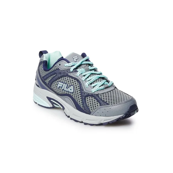 Fila Windshift 15 Women's Running Shoes, Size: 12 Wide, Dark Beige
