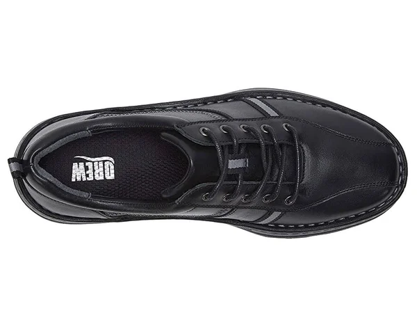 Drew Men's Hogan Oxford, Size: 11, Black Leather