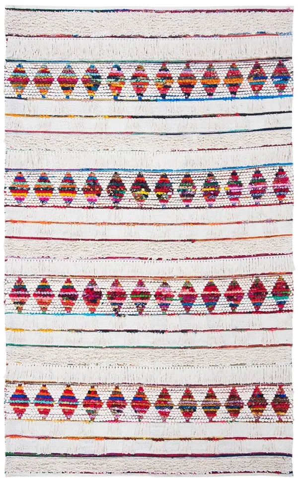 Safavieh Natura Rug Collection NAT657A - Ivory - Red - 6& x 9&