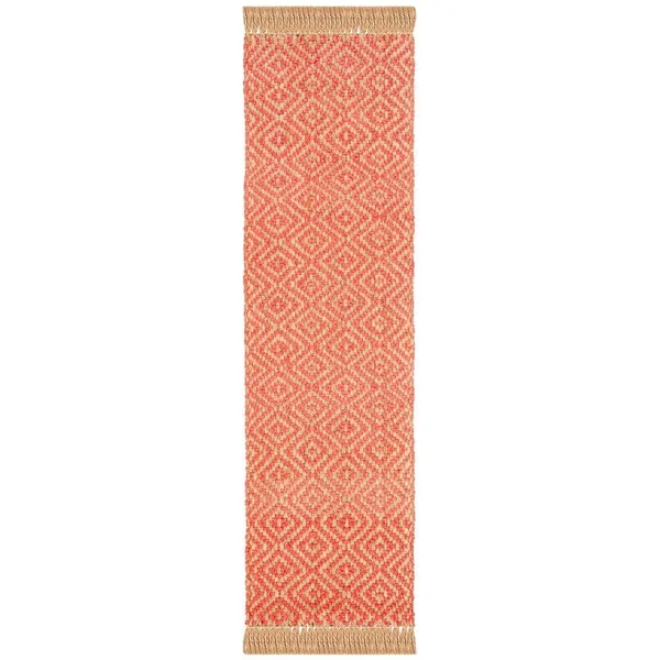 Safavieh Natural Fiber NF266D Area Rug Tropical Blue, Natural 6& x 9& Rectangle
