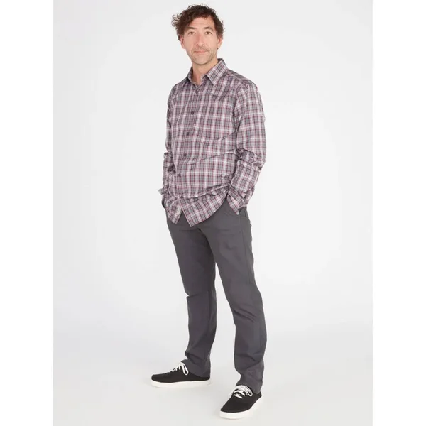 ExOfficio Men's BugsAway Covas LS Shirt - Medium - Dark Steel