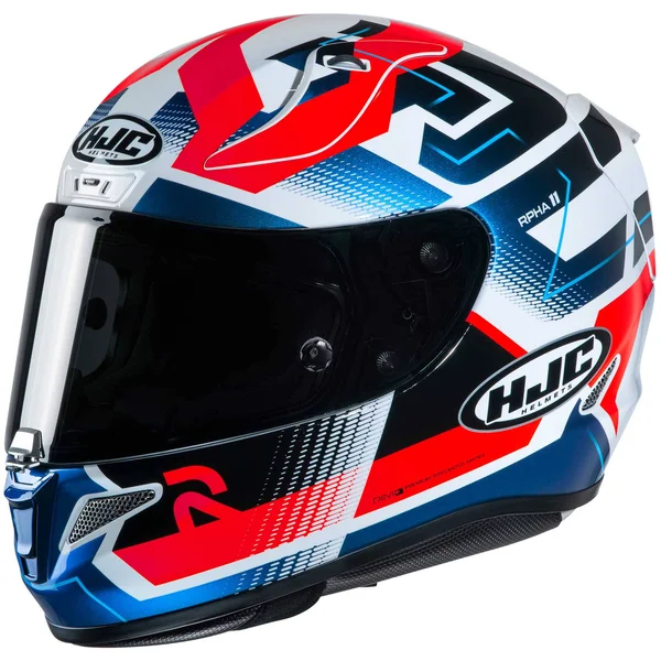HJC RPHA 11 Pro Nectus Red Blue Helmet Size Large, SpeedAddicts.com