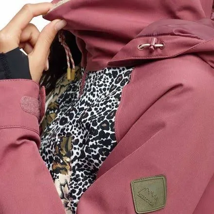 Burton Prowess Jacket - Women's Cheetah Floral/Rose Brown, Xs