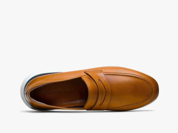 Crossover Loafer, Hybrid Dress Shoes, Wolf & Shepherd Honey, White, 12.5
