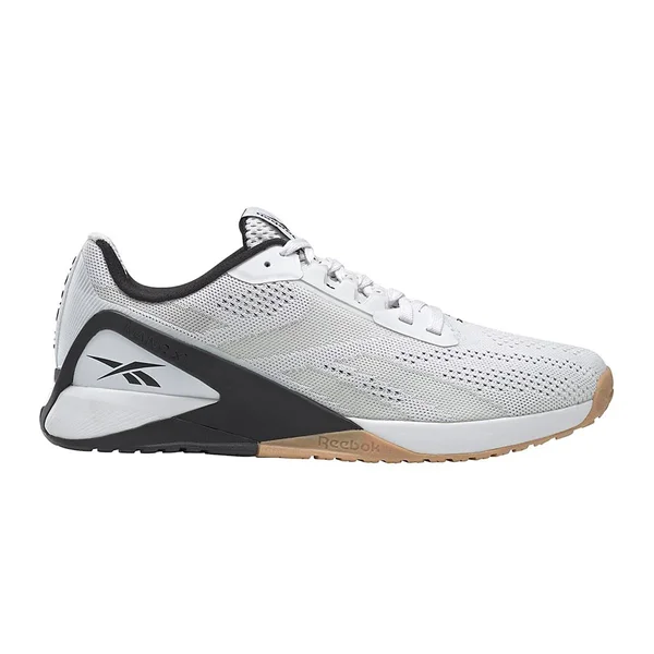 Reebok Men's Nano X1 Training Shoes - White/Black/Gum 11