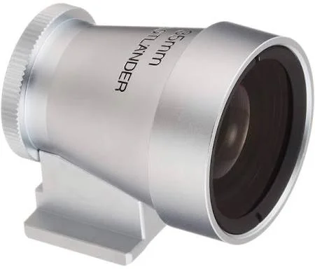 Voigtlander Viewfinder for 35mm Lens - Metal, Black 45DA428B