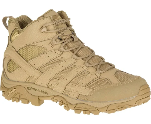 Merrell Moab 2 Mid Waterproof Coyote Tactical Boot J15849