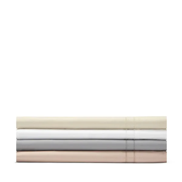 Sferra Finna Fitted Sheet, California King - Ivory