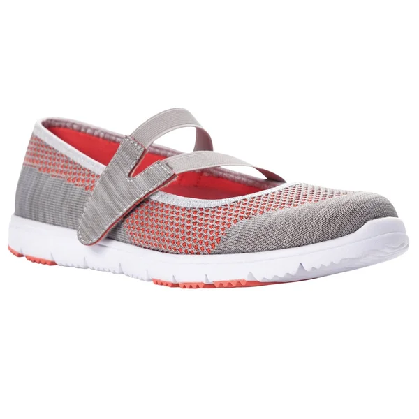 Propet Women's TravelWalker Evo Mary Jane, Size: 8, Light Grey Mesh