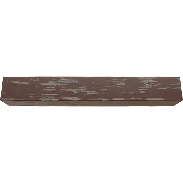 Ekena Millwork MANUPC04X08X36AE 4x22H x 8x22D x 36x22W Pecky Cypress Faux Wood Fireplace Mantel, Aged Pecan