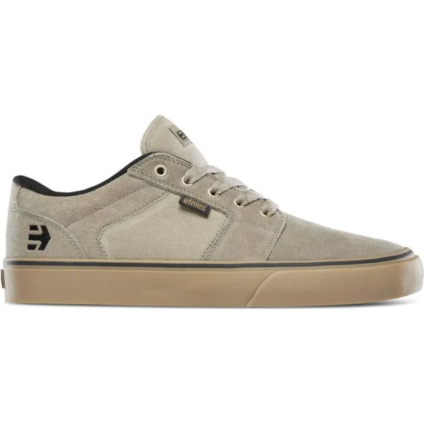 Etnies Men's Barge LS Shoes Black, Black, Black 14