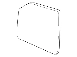 Ford F-150 OEM FL3Z-17K707-D Mirror Glass 2015-2020