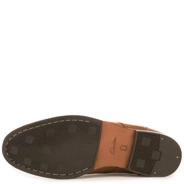 Clarks Men's Broyd Mid Chukka Boot, Size: 10, Tan Leather