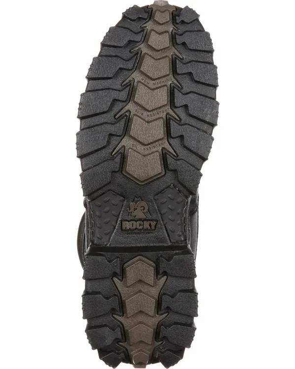 Rocky Work Boots Mens 8x22 AlphaForce Waterproof ct Black FQ0006269