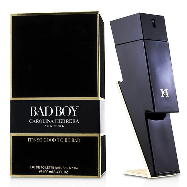 Bad Boy by Carolina Herrera Eau De Toilette Spray 3.4 oz (Men)