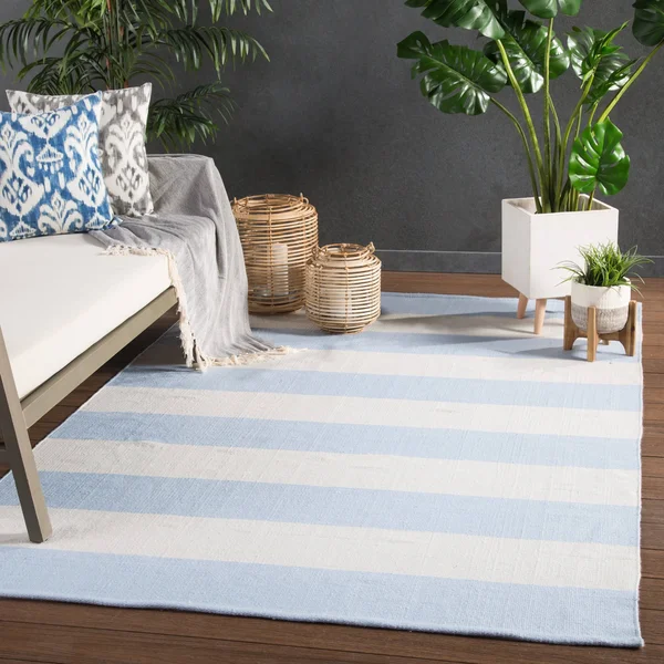 Porch den Klipsan Striped Indoor Outdoor Area Rug 810 x 119