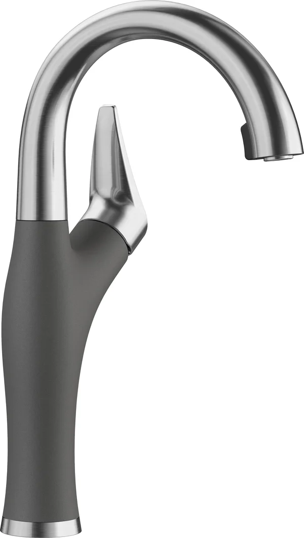 Blanco 442041 Artona Bar Faucet Stainless Steel - Cinder