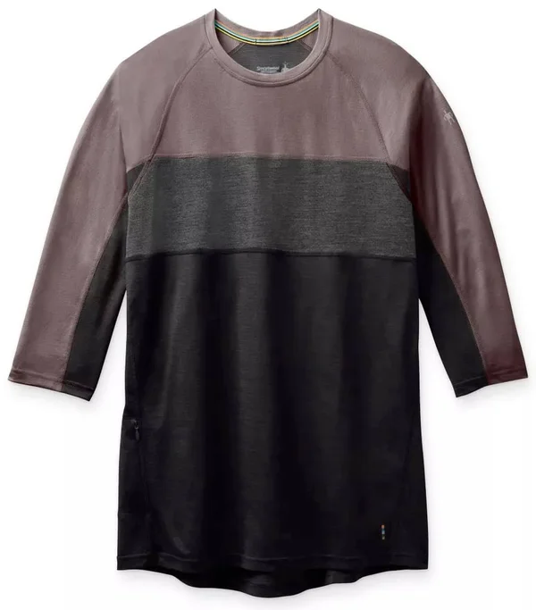 Smartwool Merino Sport 150 3/4-Sleeve Jersey - Men's Black, S